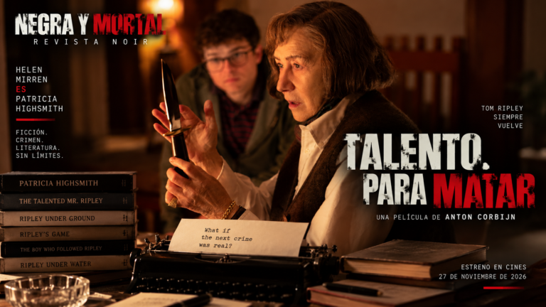 Helen Mirren se convierte en Patricia Highsmith en Talento para matar