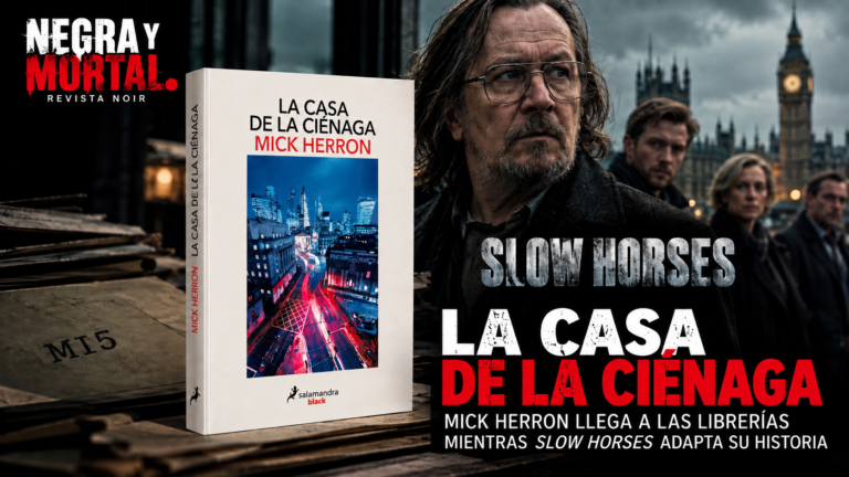 «La Casa de la Ciénaga»: Mick Herron llega a las librerías mientras Slow Horses adapta su historia