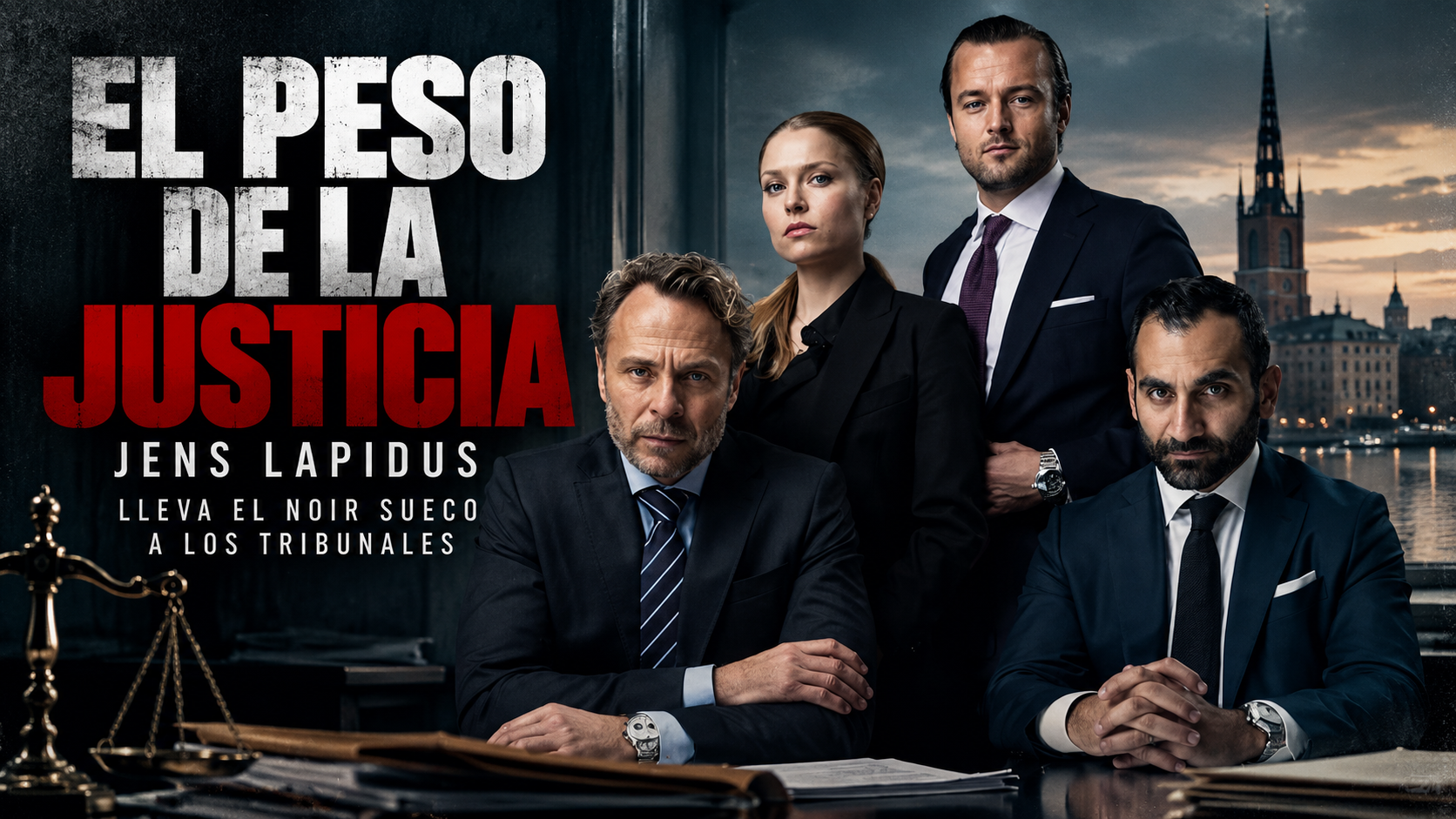 El peso de la justicia, serie de Jens Lapidus y Lisa Linnertorp disponible en Filmin