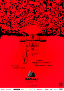 Cartell oficial de BASALT 2026, Festival de Novel·la Negra de la Garrotxa