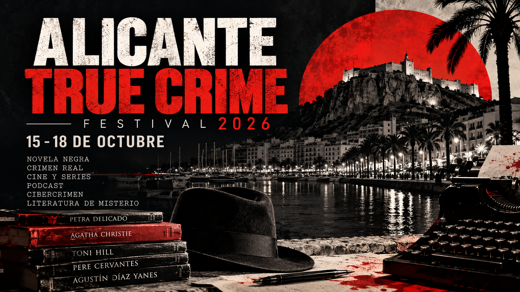Alicante True Crime 2026, festival de ficción y no ficción criminal