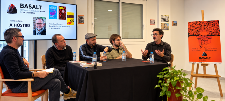 Basalt 2026 consolida la novel·la negra a la Garrotxa amb més de 400 assistents