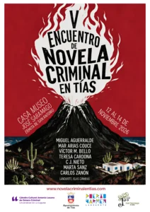 V Jornadas de Novela Criminal de Tías 2026