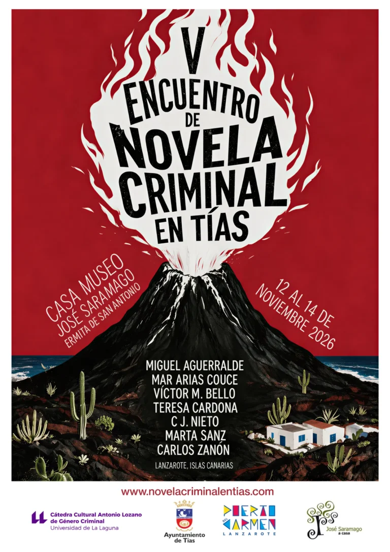 V Jornadas de Novela Criminal de Tías 2026