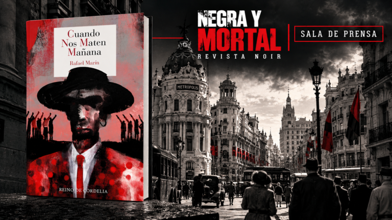 «Cuando nos maten mañana»: Rafael Marín lleva el crimen al Madrid de García Lorca