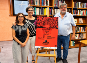 Presentació del cartell de BASALT 2026, obra de Coralí Espuña